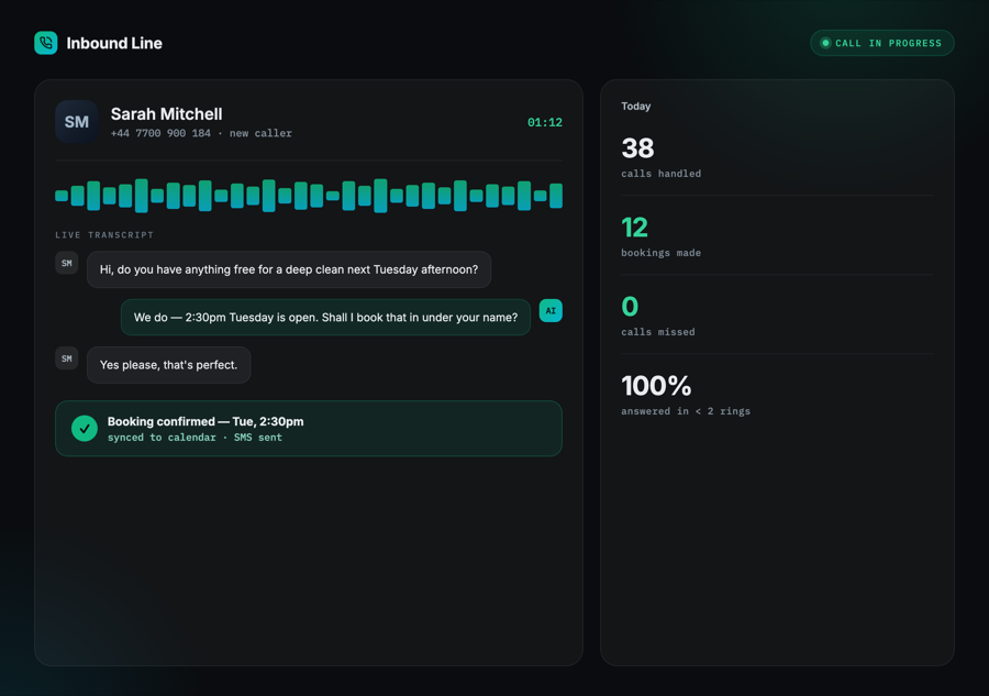 Inbound Line preview